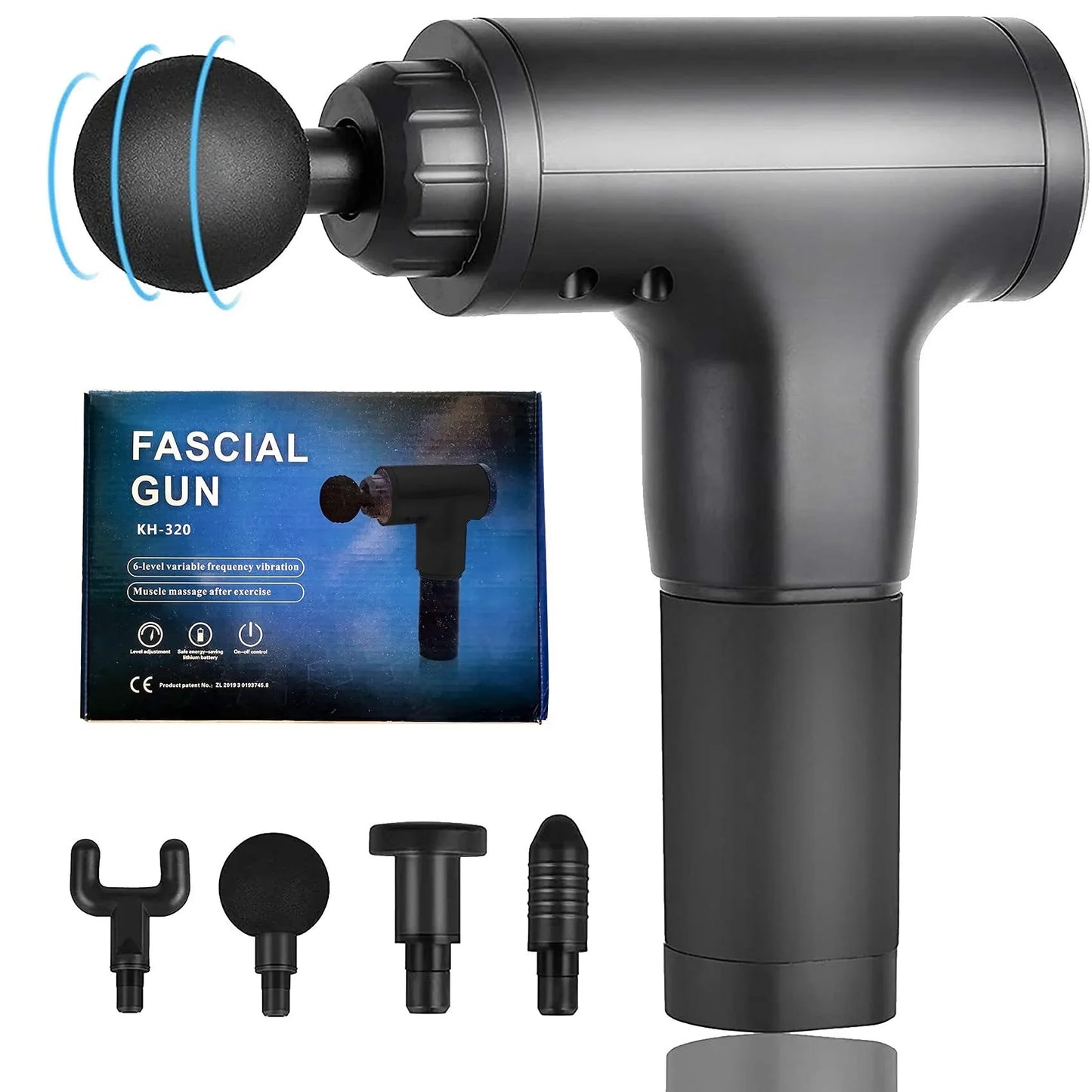 Massage Gun with 6-Speed