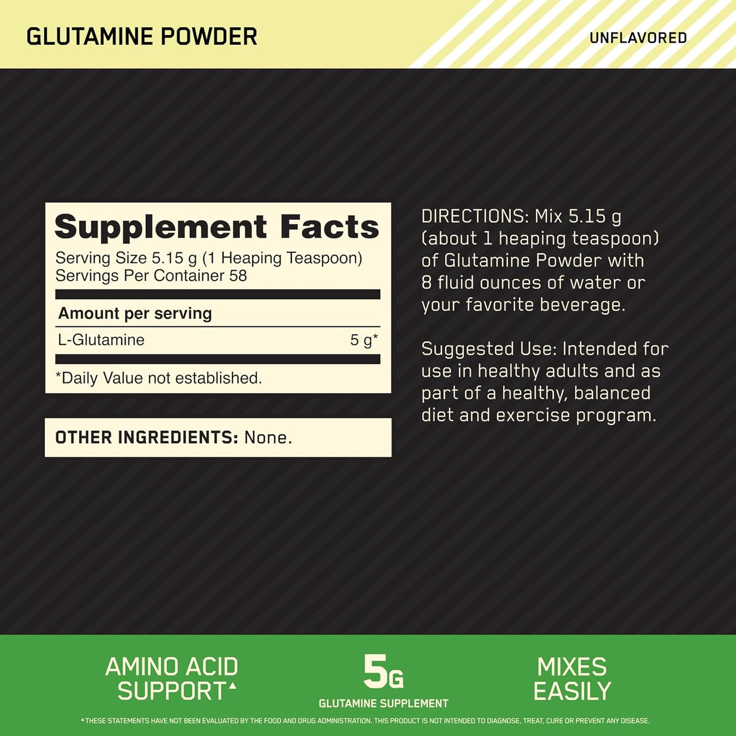 ON Glutamine