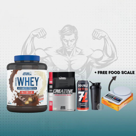 Critical Whey + Innerarmour Creatine + Energy Drink + Shaker + FREE Food Scale