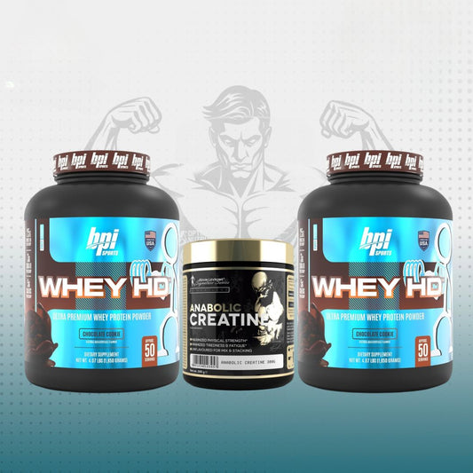 2x BPI Whey HD + Anabolic Creatine