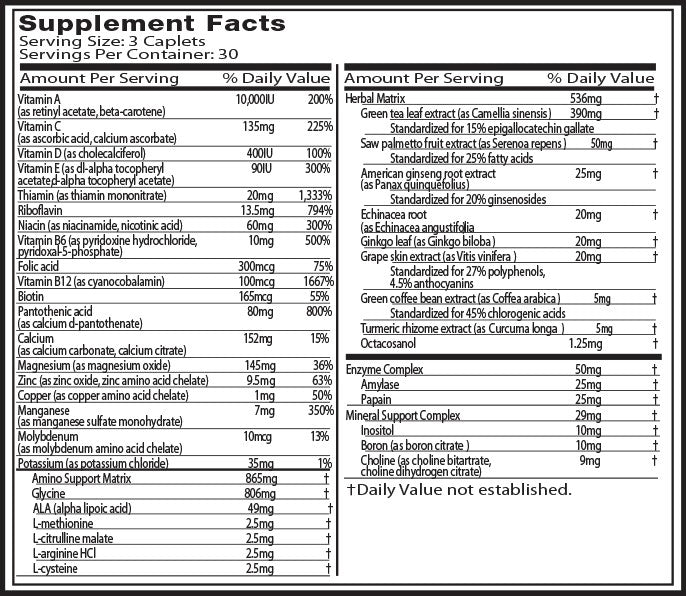 Platinum Multivitamins MuscleTech